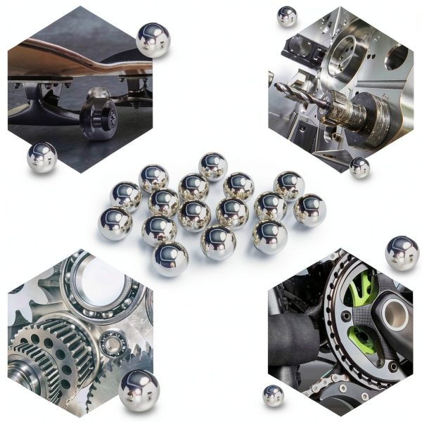 304 Stainless Steel Bearing Ball ZYsteelball G100 1.25in 2pcs-4