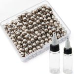 Paint Mixing Balls 220pcs 5.5mm Stainless Steel Agitator by weideer-0