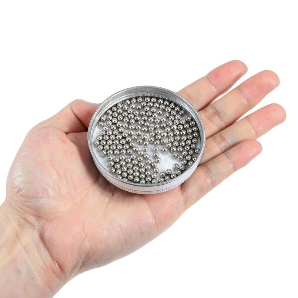 uxcell 200pcs 4mm 201 Stainless Steel Bearing Balls G200 Precision-2