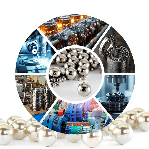 XIKE Stainless Steel Balls 600PCS Kit with Tweezers Case 6 Sizes-4