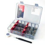 XIKE Stainless Steel Balls 600PCS Kit with Tweezers Case 6 Sizes-0