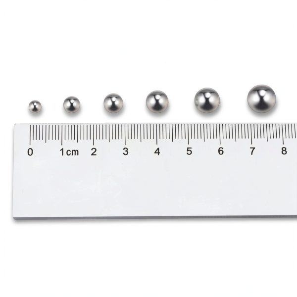 uxcell 200pcs 4mm 201 Stainless Steel Bearing Balls G200 Precision-3