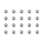 uxcell 200pcs 4mm 201 Stainless Steel Bearing Balls G200 Precision-0