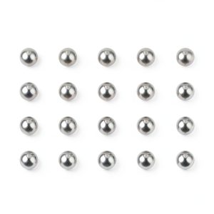uxcell 200pcs 4mm 201 Stainless Steel Bearing Balls G200 Precision-0