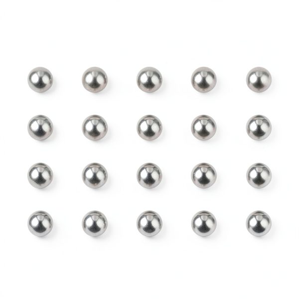 uxcell 200pcs 4mm 201 Stainless Steel Bearing Balls G200 Precision-0