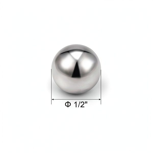 uxcell 1/2-inch Bearing Balls 316L Stainless Steel G100 Precision Balls 10pcs-1