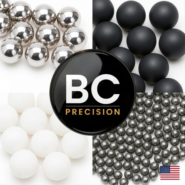 3 Inch Chrome Steel Bearing Ball G100 by BC Precision – Grade G25-3
