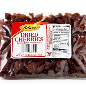 Roland Foods Dried Cherries USA Sourced Pitted 16 Oz Bag-0