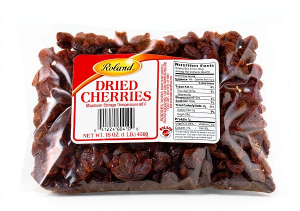 Roland Foods Dried Cherries USA Sourced Pitted 16 Oz Bag-0