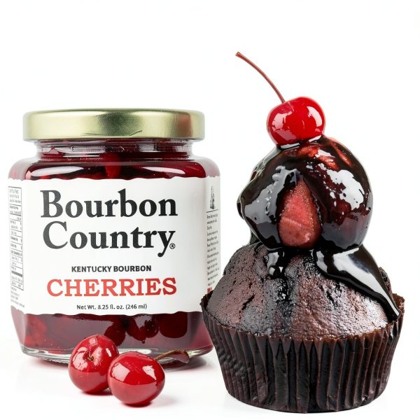 Bourbon Country Cherries - Colossal Maraschino Cherries for Cocktails-3