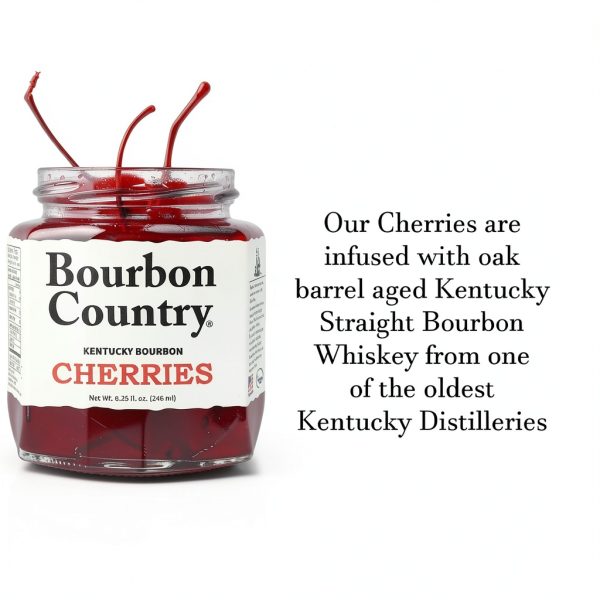 Bourbon Country Cherries - Colossal Maraschino Cherries for Cocktails-2